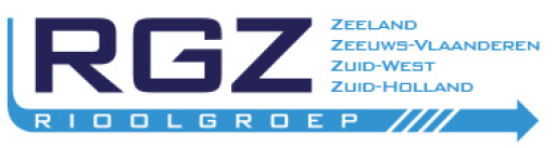 Het logo van Rioolgroep Zuidwest B.V., uw rioleringsbedrijf voor in Oosterhout